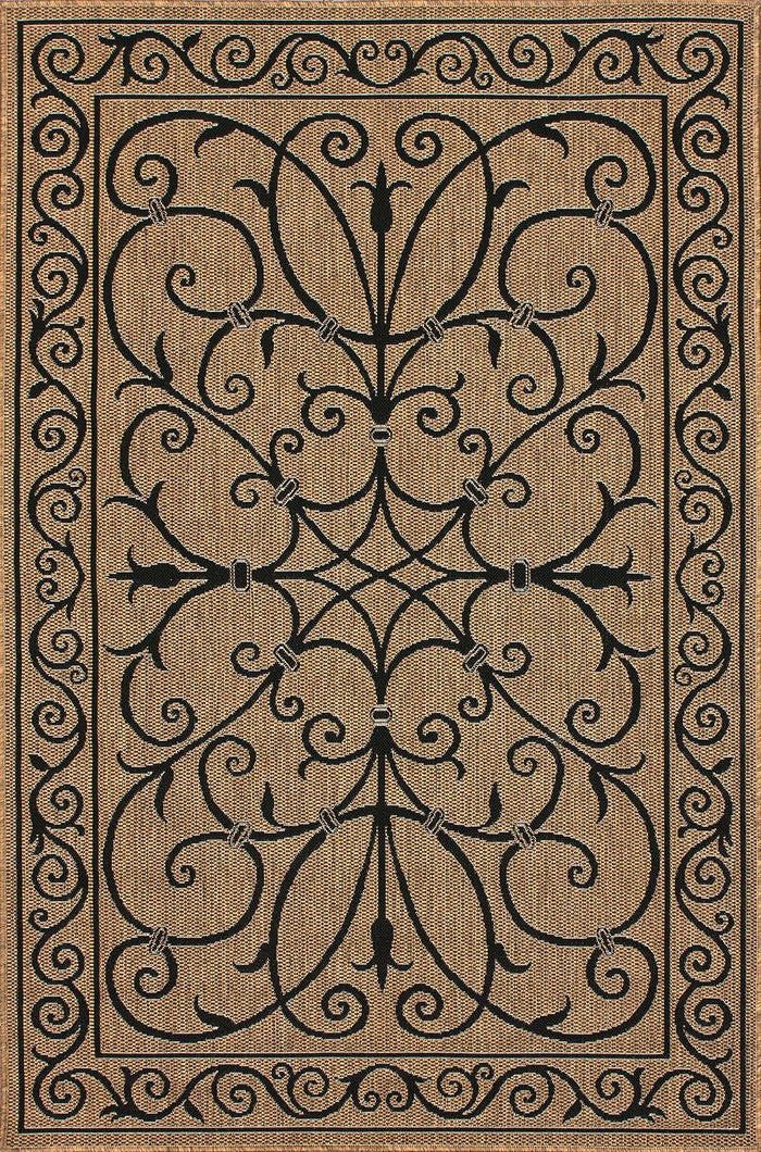 Nuloom Rugs - Machine Made Kathleen Outdoor Krem - Brown