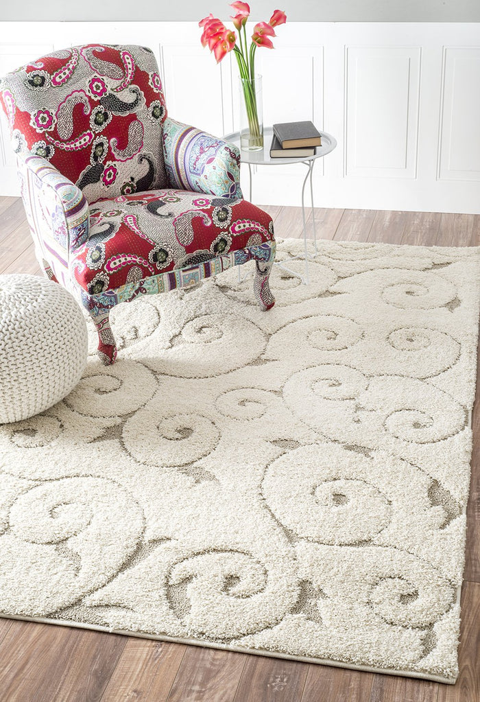 Nuloom Rugs - Machine Made Maisha - Cream