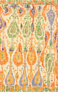 Nuloom Rugs - Machine Woven Ikat Jute - Multi