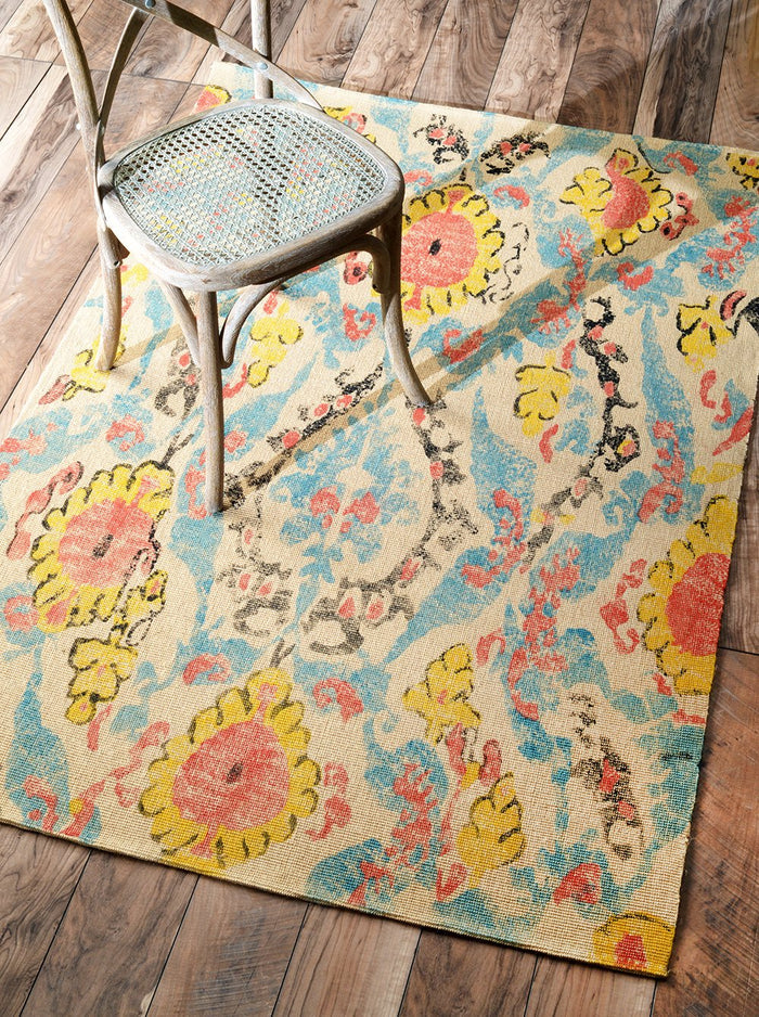 Nuloom Rugs - Machine Woven Luardis Jute - Multi