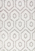 Nuloom Rugs - Toshia Shaggy - White