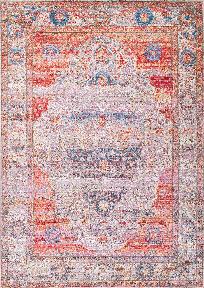 Nuloom Rugs - Vintage Medallion Elmer - Blush