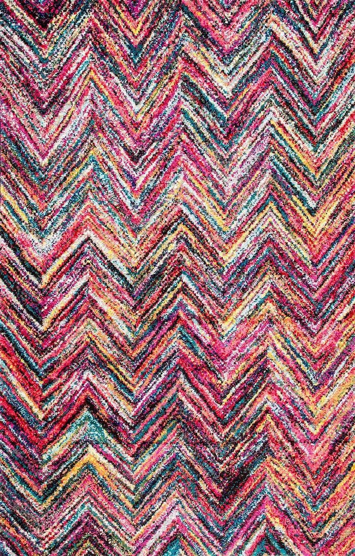 nuLOOM Rugs - Zenia Chervon - Multi