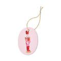 Nutcracker Ceramic Ornament, Carly Rae Studios