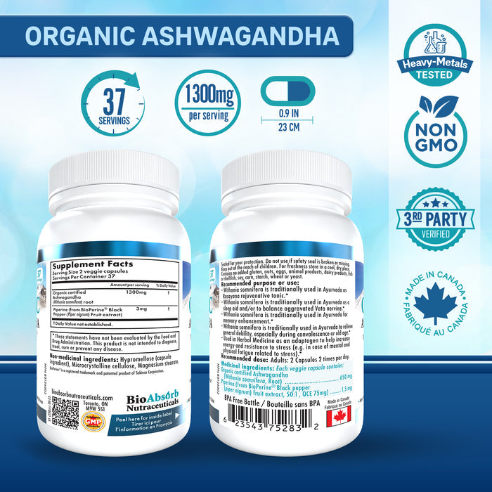 Organic Ashwagandha