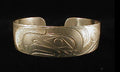 Sterling silver bracelet with traditional tribal designs