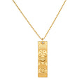 The Story of Cancer Zodiac Necklace features an intricate design with celestial motifs, showcasing the zodiac sign Cancer. This spiritual jewelry serves as a meaningful talisman for meditation, symbolizing protection and connection to the sun and moon. Perfect for those interested in yoga and manifestation.