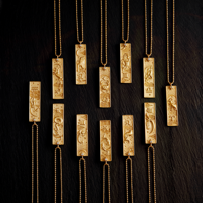 Story of Capricorn Zodiac Necklace displayed elegantly, showcasing the intricate design of spiritual jewelry inspired by astrology, perfect for meditation and as a talisman for zodiac enthusiasts. This meaningful piece embodies protection and charm, connecting the sun, moon, and yoga practices.