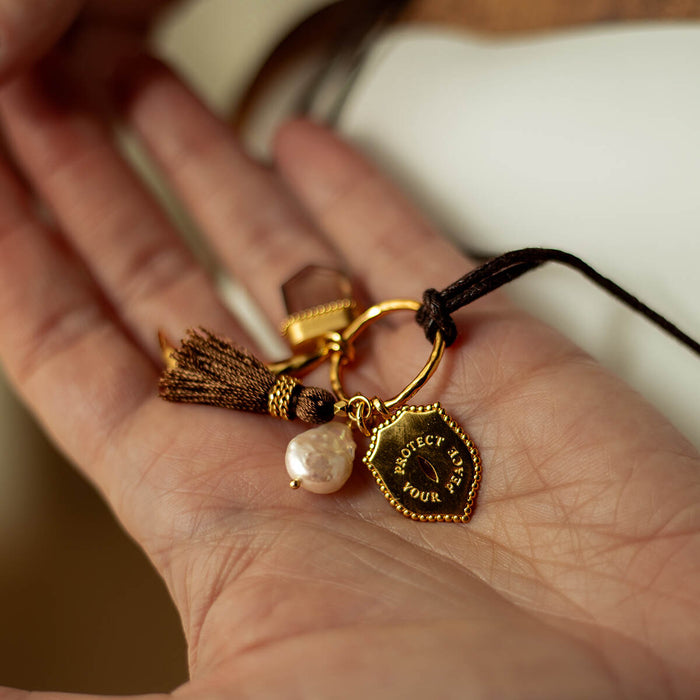 Taryn Truly Lead with Love Pearl Charm