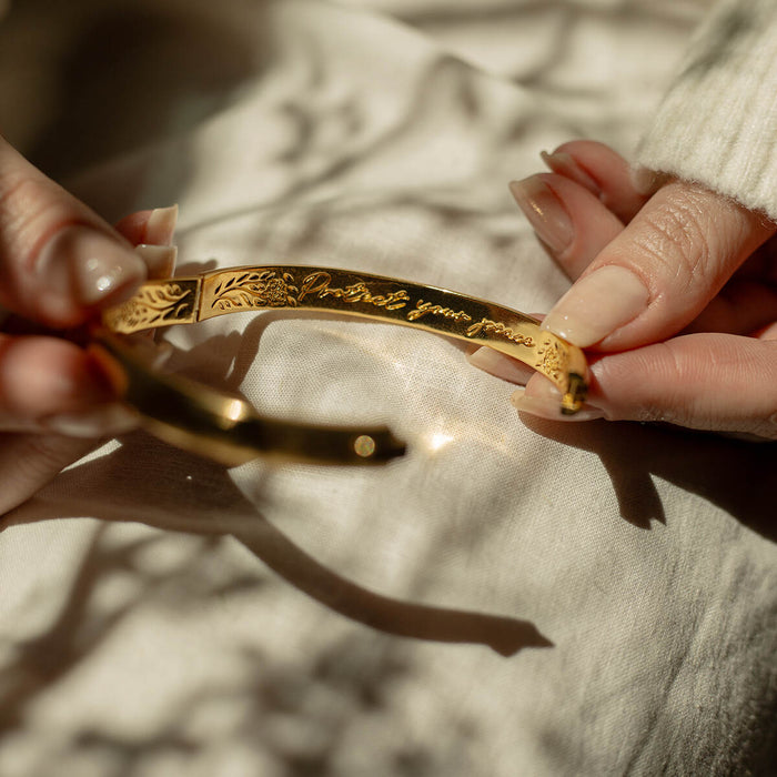 Taryn Truly Protect Your Peace Bracelet