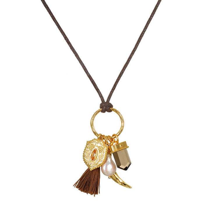 Taryn Truly Wear Your Story Cord Charm Necklace Set
