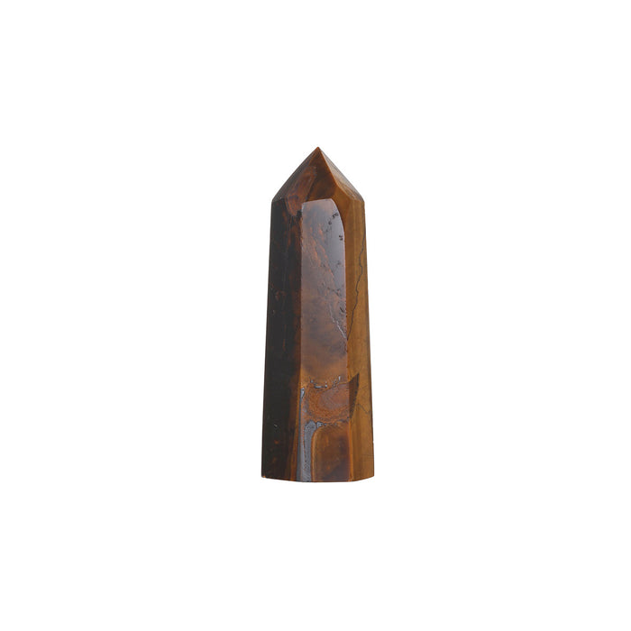 Tiger Eye Altar Crystal, a natural gemstone known for its energy and harmony, perfect for meditation and manifestation. This beautiful talisman serves as a meaningful addition to your spiritual jewelry collection, ideal for yoga and spiritual practices, reflecting the protection and guidance of the sun and moon.