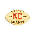 Wee Woodworks KC Champs Magnet - Natural