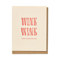 Wink Wink Card, Ruff House Art